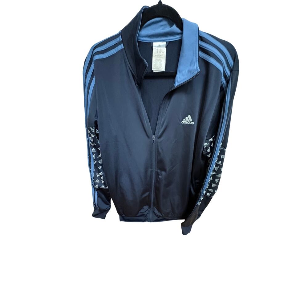 ADIDAS Mens Regular-Fit Logo Print Track Jacket
